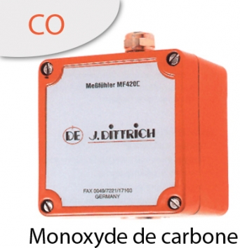 Transmetteur de monoxyde de carbone CO